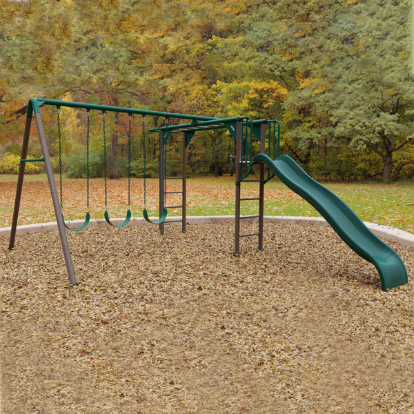 Lifetime Monkey Bar Adventure Swing Set Wayfair.co.uk